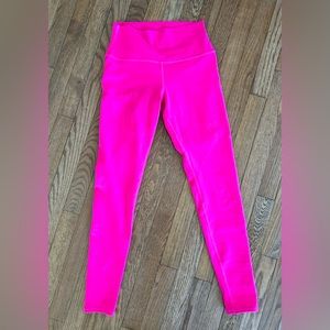 Alo hot pink leggings